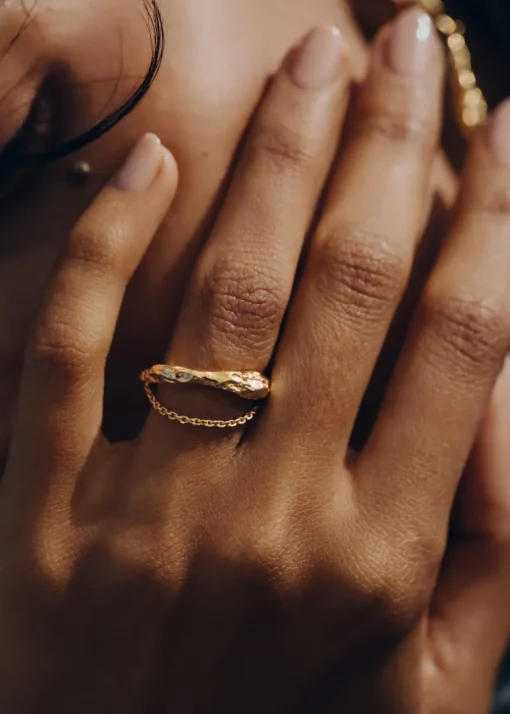 Bague chaîne Eroz