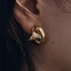 Boucles d'oreilles volutes Éole