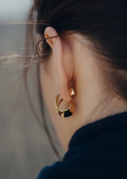 Boucles d'oreilles volutes Éole